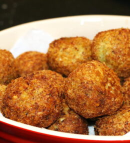 Croquetas de Alcachofa y Pesto