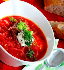 Borsch o Sopa de Betarragas