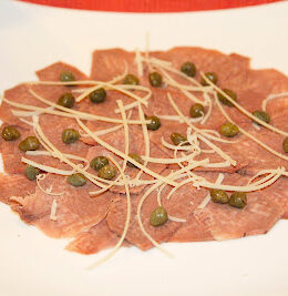 Carpaccio de Lengua