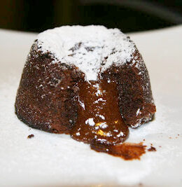 Molten Chocolate Cake o Volcán de chocolate