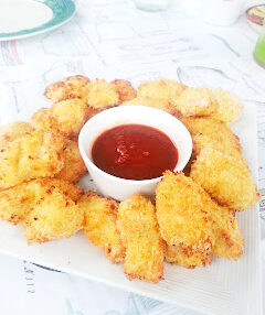 Nuggets de Pechuga de Pollo al Horno