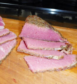 Pastrami hecho en Casa