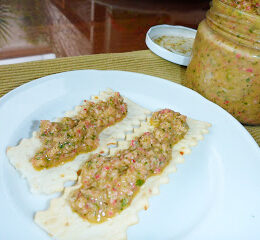 Pebre de Rabanitos Rojos (Receta de Autor)