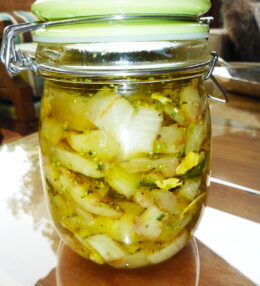 Berenjenas Escabeche o Melanzane Sott’olio (Italiano)