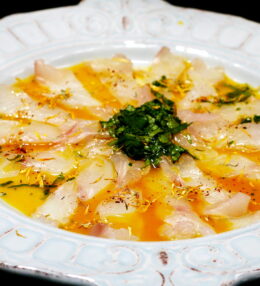 Tiradito de Lenguado