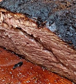 Brisket o Tapapecho ahumado estilo Texas