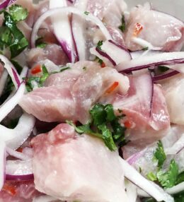 Ceviche Corvina Clásico