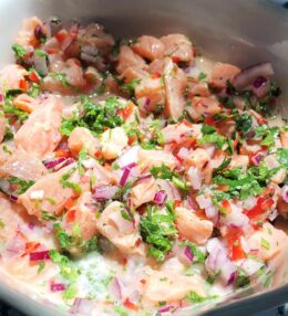 Ceviche de Salmón