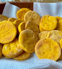 Sopaipilla con Zapallo al Horno